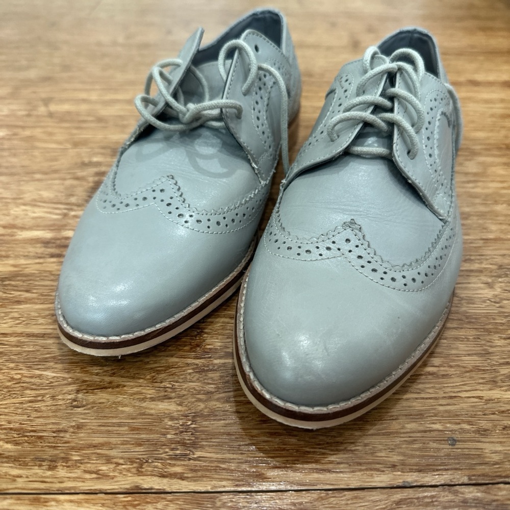 ASOS Light Gray Oxford Shoes
